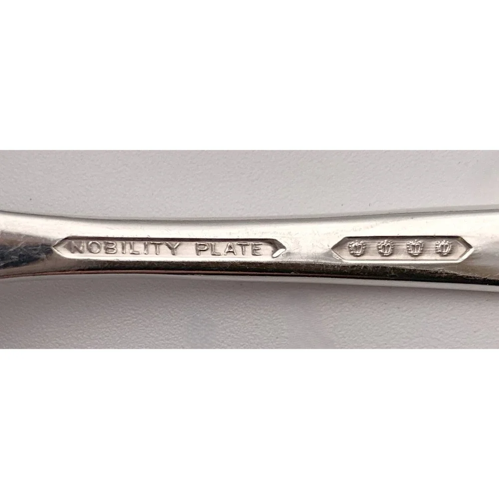 Oneida Nobility Plate REVERIE Flatware Silverplate KNIFE, TEA SOUP SPOONS 3pcs